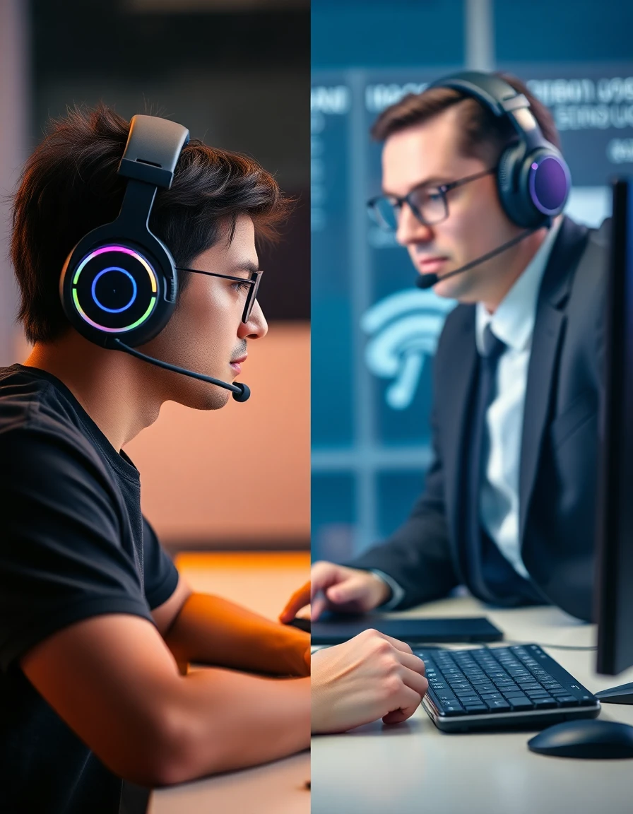 Headset gamer vs profissional qual vale mais capa