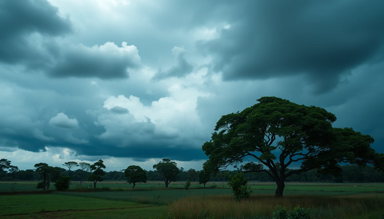 Sul do país tem alerta de perigo para chuva e ventos intensos